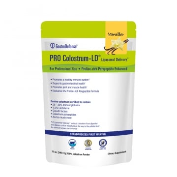 PRO Colostrum-LD® Powder, Natural Vanilla Flavor - Polypeptide Enhanced :: 12oz, 3-pack