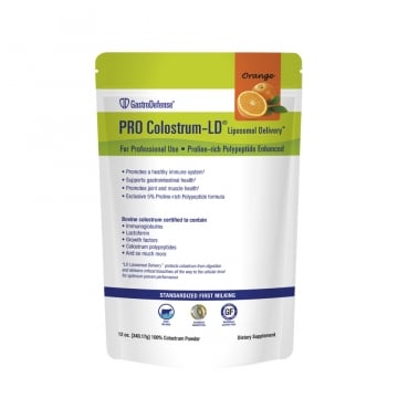 PRO Colostrum-LD® Powder, Natural Orange Flavor - Polypeptide Enhanced  :: 12 oz. (340 grams)