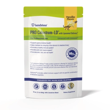 PRO Colostrum-LD® Powder, Natural Vanilla Flavor - Polypeptide Enhanced  :: 16oz (454 grams)