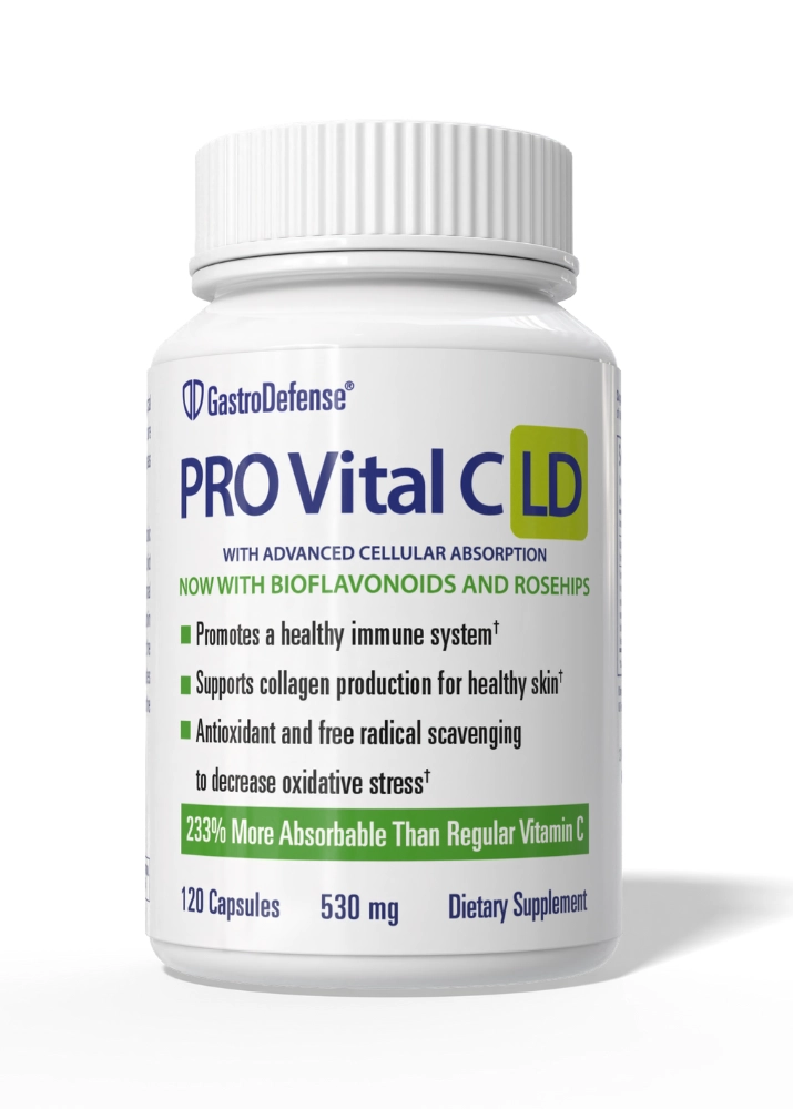 PRO Vital C-LD® Capsules - 120 count, 1060mg/Serving: GastroDefense