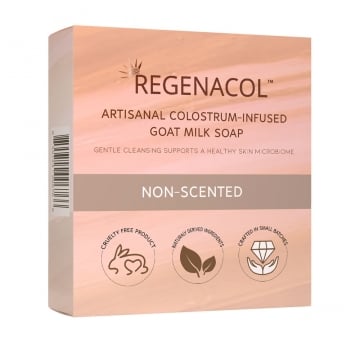Regenacol™ Artisanal Colostrum-Infused Goat Milk Soap - Unscented